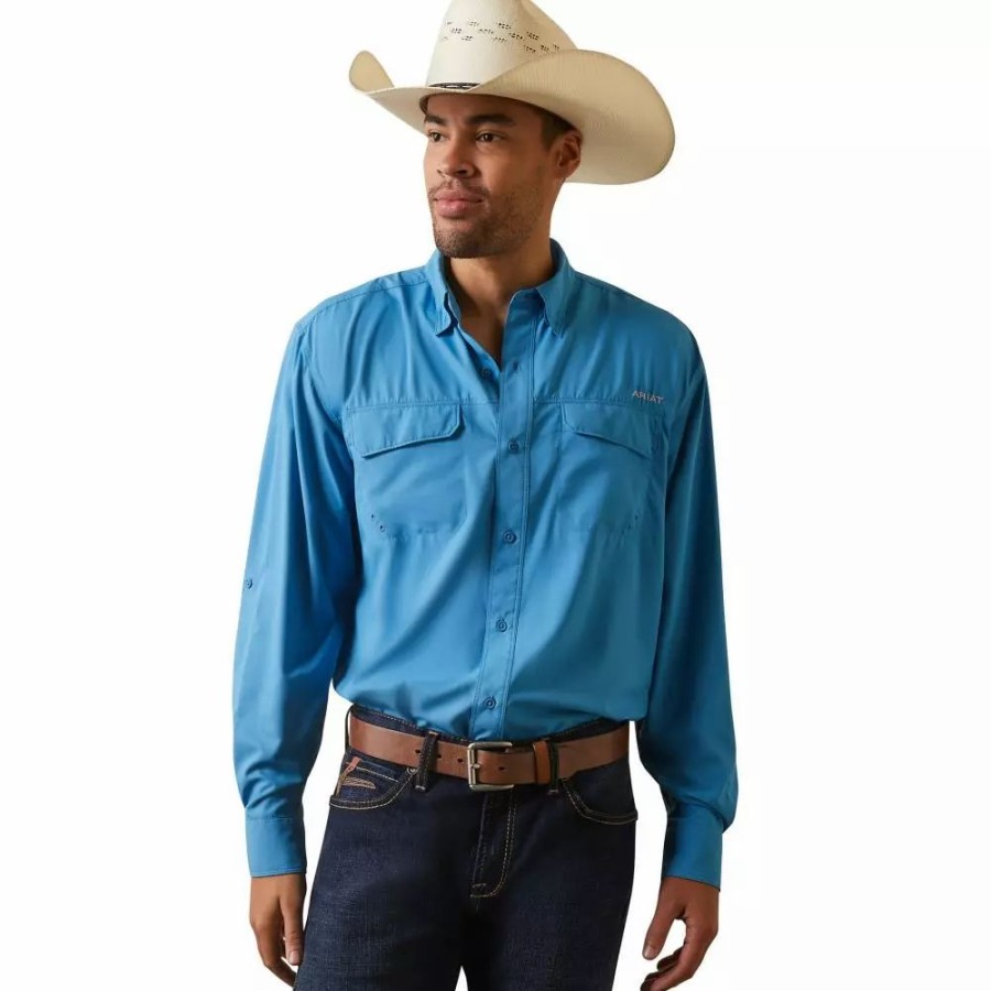 Men * | Ariat Men'S Venttek Outbound Classic Fit Shirt