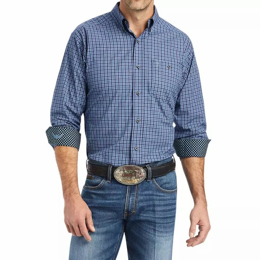 Men * | Ariat Men'S Relentless Reverence Stretch Classic Fit Shirt