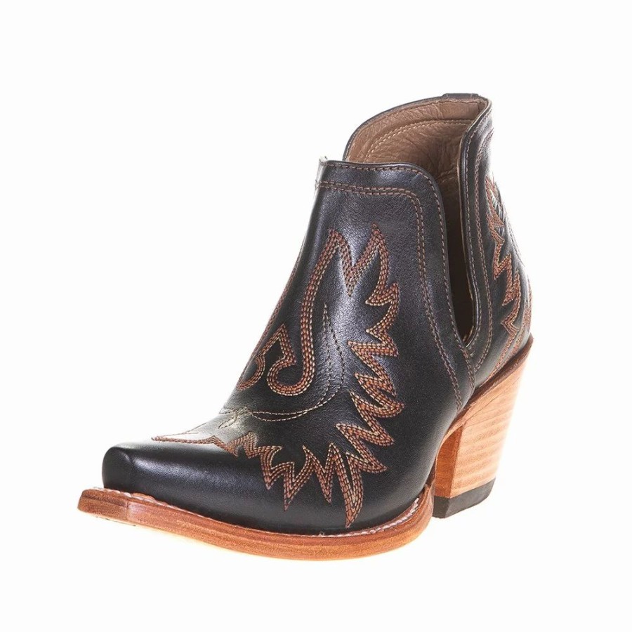 Women * | Ariat Women'S Dixon Black Western Bootie