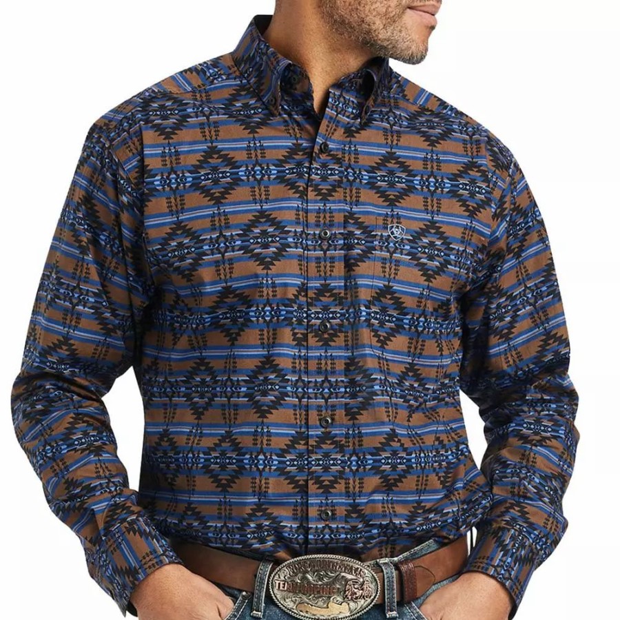 Men * | Ariat Men'S Giannis Classic Fit Shirt