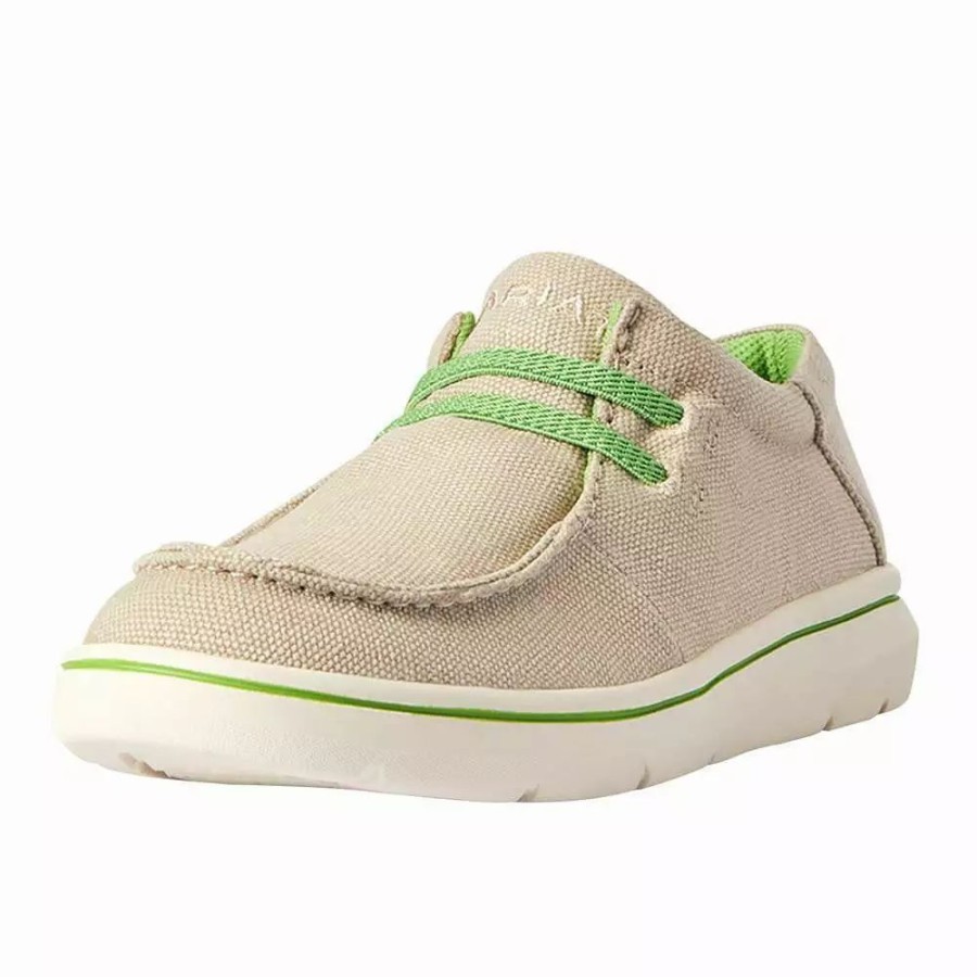 Kids * | Ariat Kids Ariat Hilo Dove Grey Casual Shoe