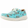 Women * | Ariat Women'S Turquoise Western Aloha Paniolo Hilo Casual