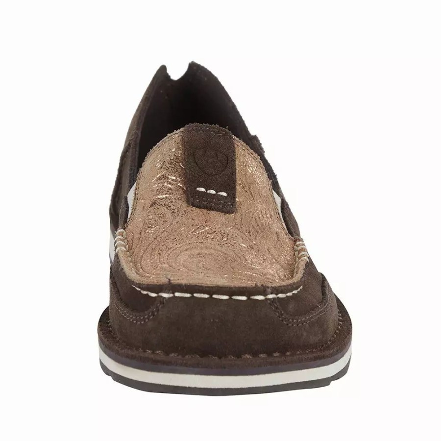 Women * | Ariat Women'S Brown Aztec Cruiser