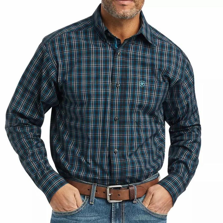 Men * | Ariat Men'S Pro Series Kodi Fitted Shirt