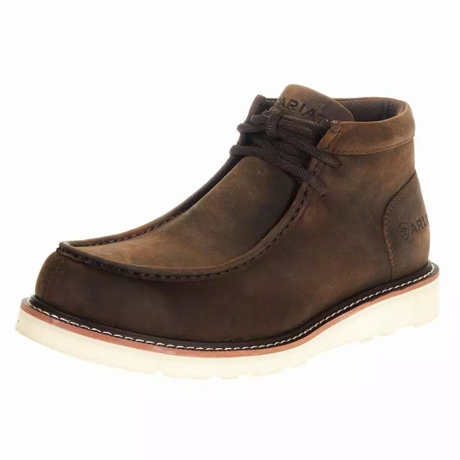 Men * | Ariat Men'S Recon Country Distressed Brown Lace Up