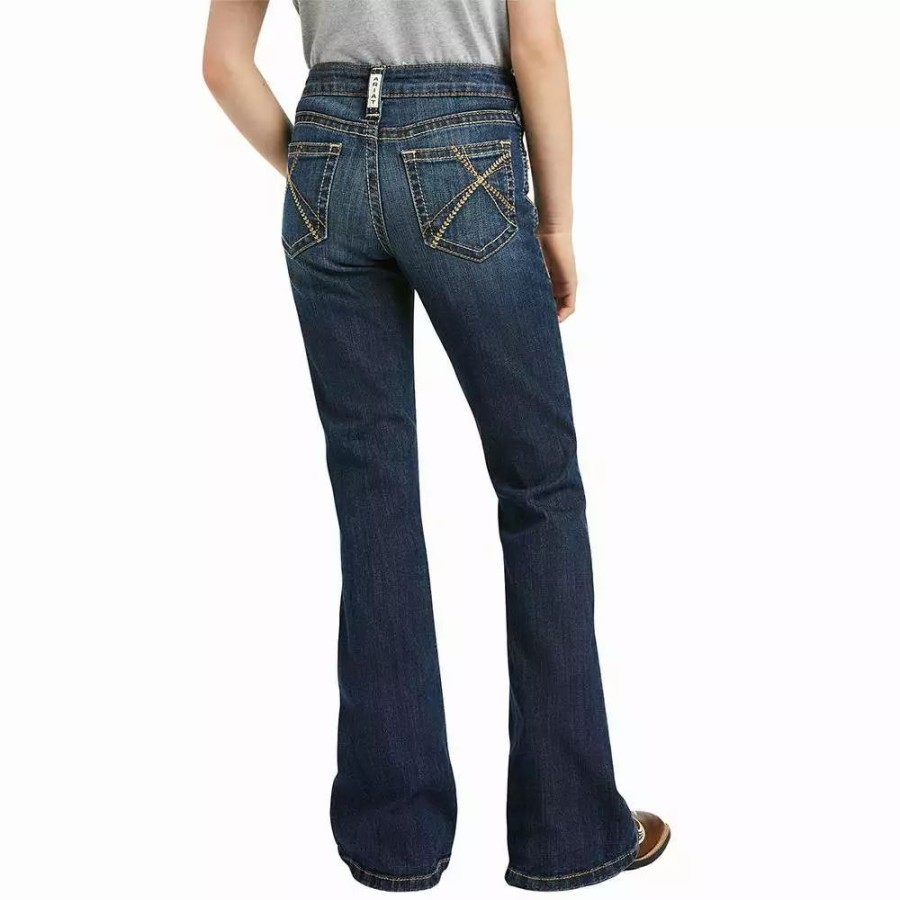 Kids * | Ariat Girl'S R.E.A.L. Vicky Flare Jean