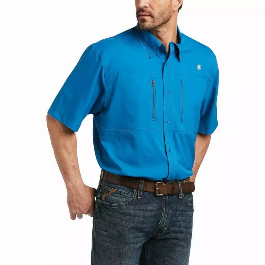 Men * | Ariat Men'S Venttek Classic Fit Shirt