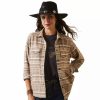 Women * | Ariat Women'S Real Chore Shirt Jacket