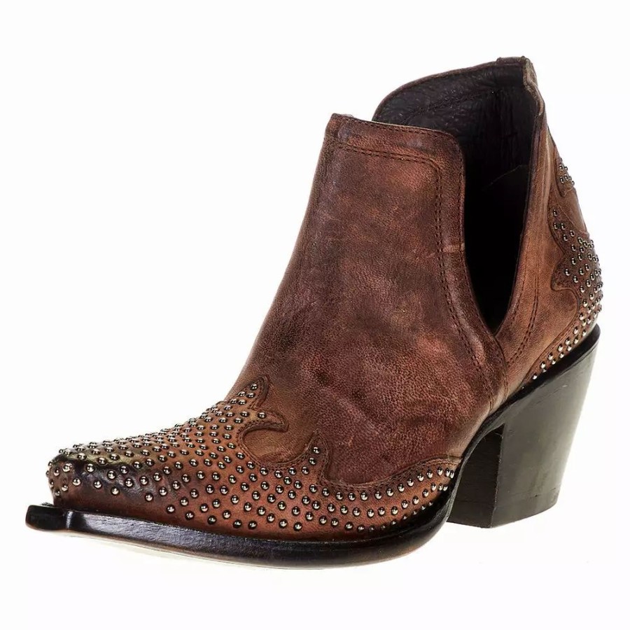 Women * | Women'S Ariat Chocolate Wingtip Dixon Boot