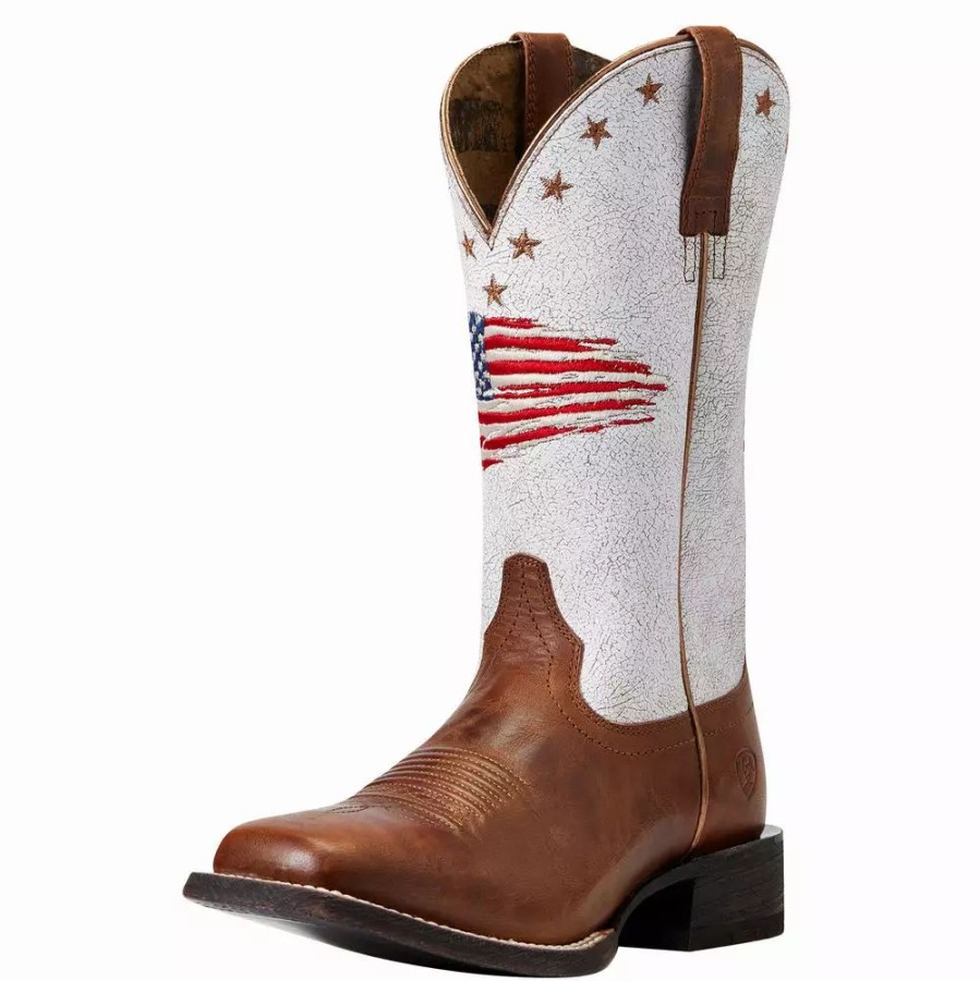 Women * | Ariat Women'S Circuit Patriot Western Boot