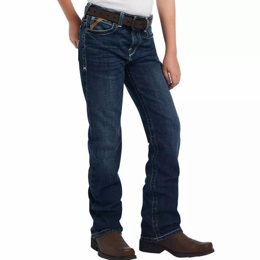 Kids * | Ariat Boys B4 Hugo Denali Jean