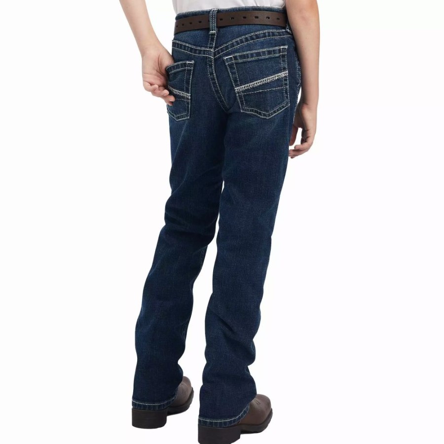 Kids * | Ariat Boys B4 Hugo Denali Jean