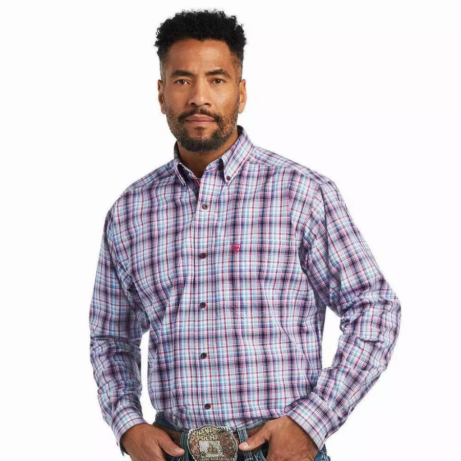 Men * | Ariat Men'S Pro Series Matthew Classic Fit Shirt