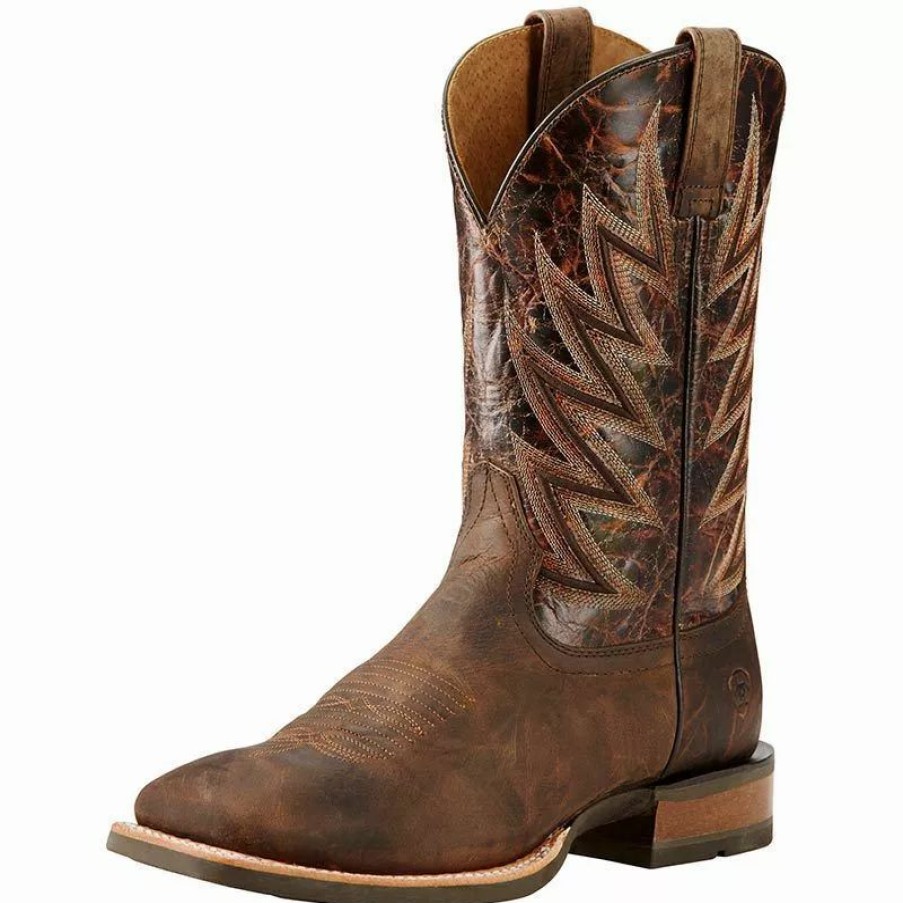 Men * | Ariat Challenger Branding Iron Brn Brindle 11In