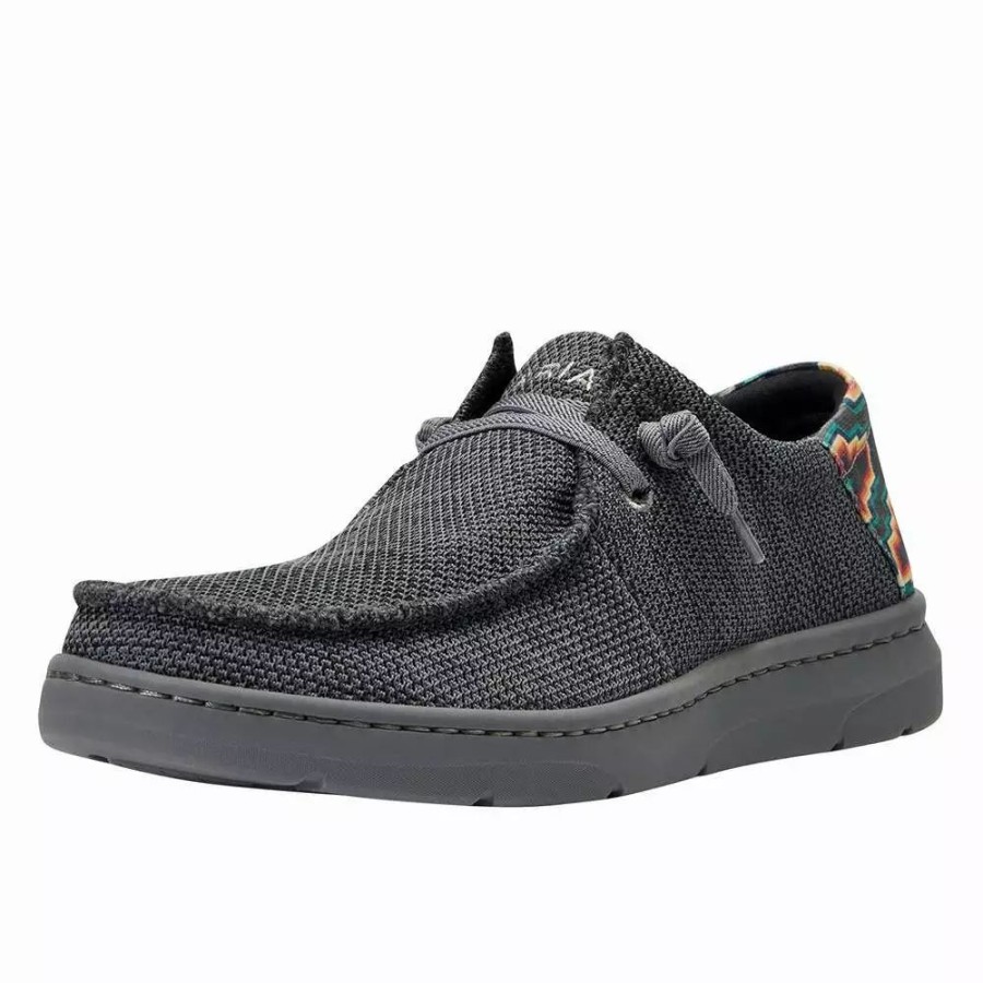 Men * | Ariat Men`S Charcoal Hilo Casual Shoe