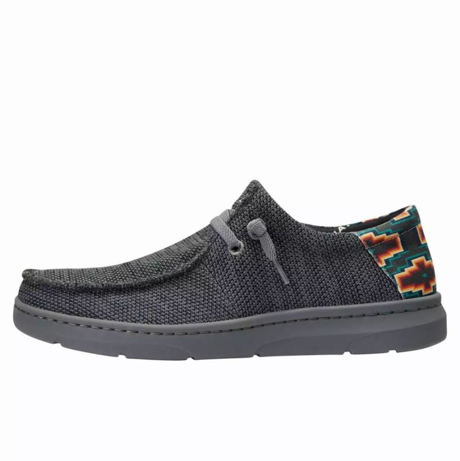 Men * | Ariat Men`S Charcoal Hilo Casual Shoe