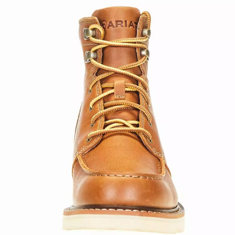 Men * | Ariat Men'S Recon Lace Gold Oat 6In. Lace Up Boot