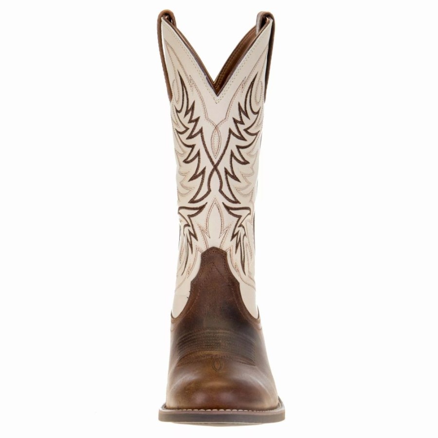 Men * | Ariat Men'S Ariat Sport Horseman Cattail Brown 13In. Dover Brown Top Boot