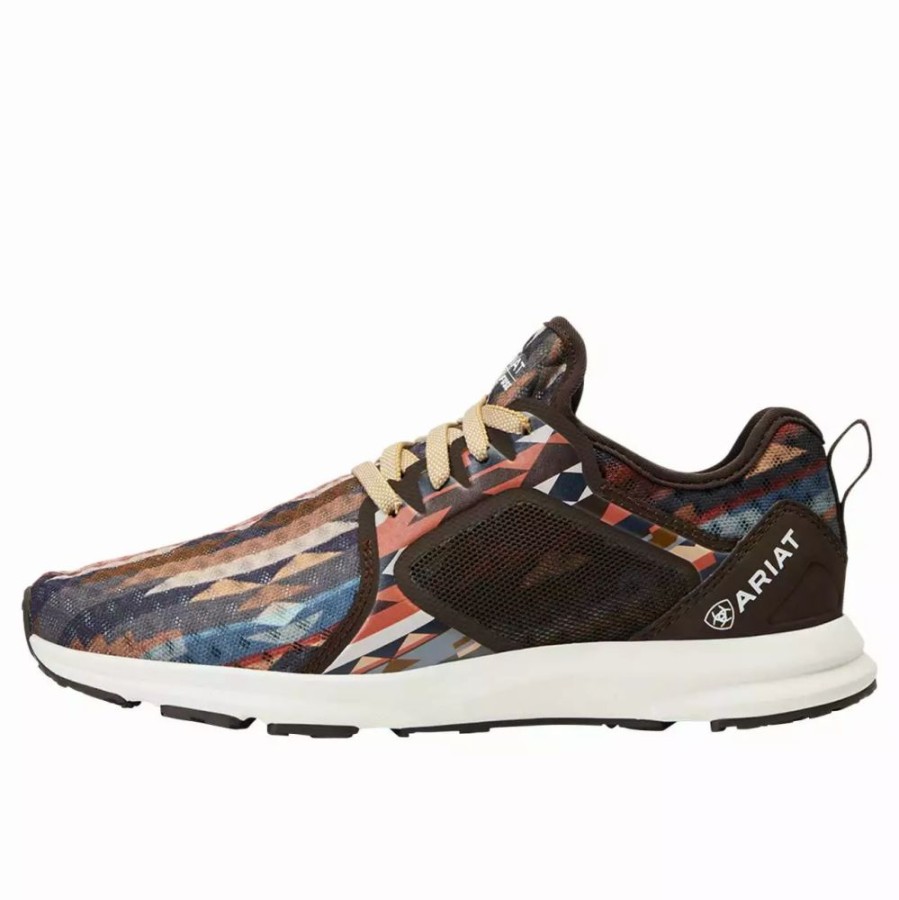 Women * | Ariat Women`S Fuse Blanket Print Casual Shoe