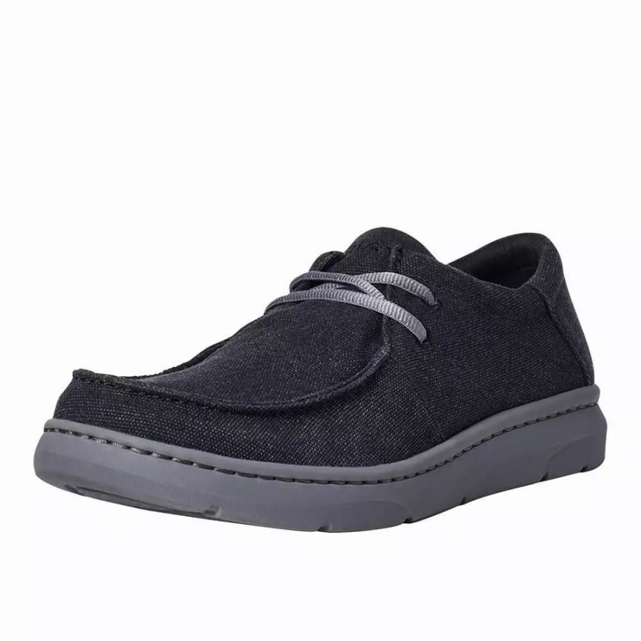 Men * | Ariat Men'S Charcoal Hilo Casual Shoes