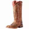 Women * | Ariat Ladies Vaquera Dusted Wheat Cowgirl Boots