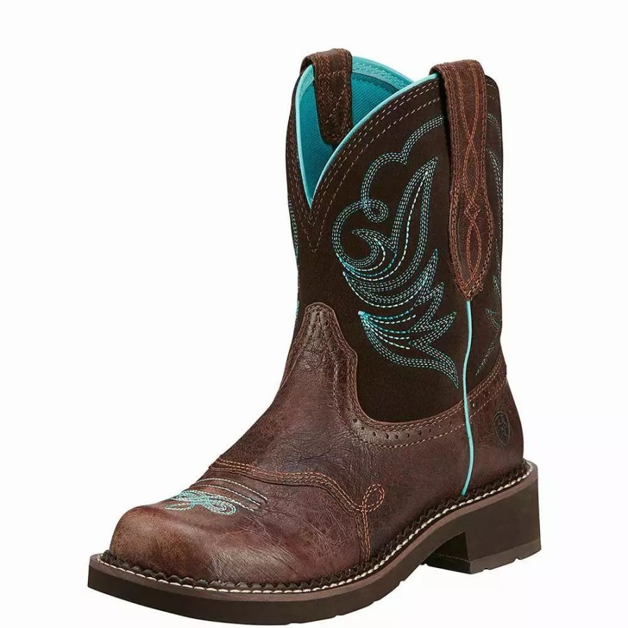 Women * | Ariat Women'S Fatbaby Heritage Dapper Western Boots