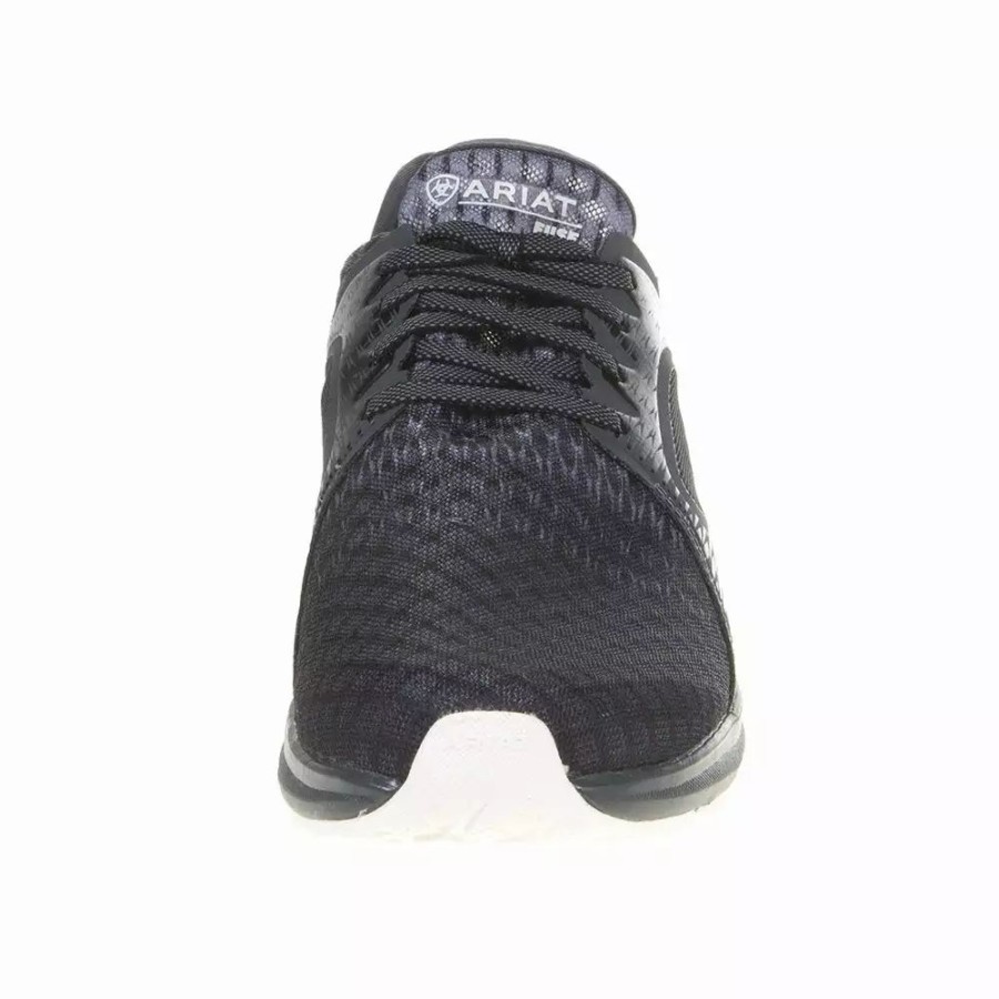 Men * | Ariat Mens Ariat Black/Grey Ombre Fuse Casuals