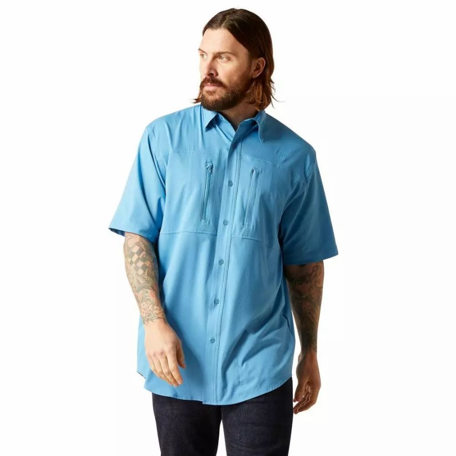 Men * | Ariat Men'S Venttek Classic Short Sleeve Shirt