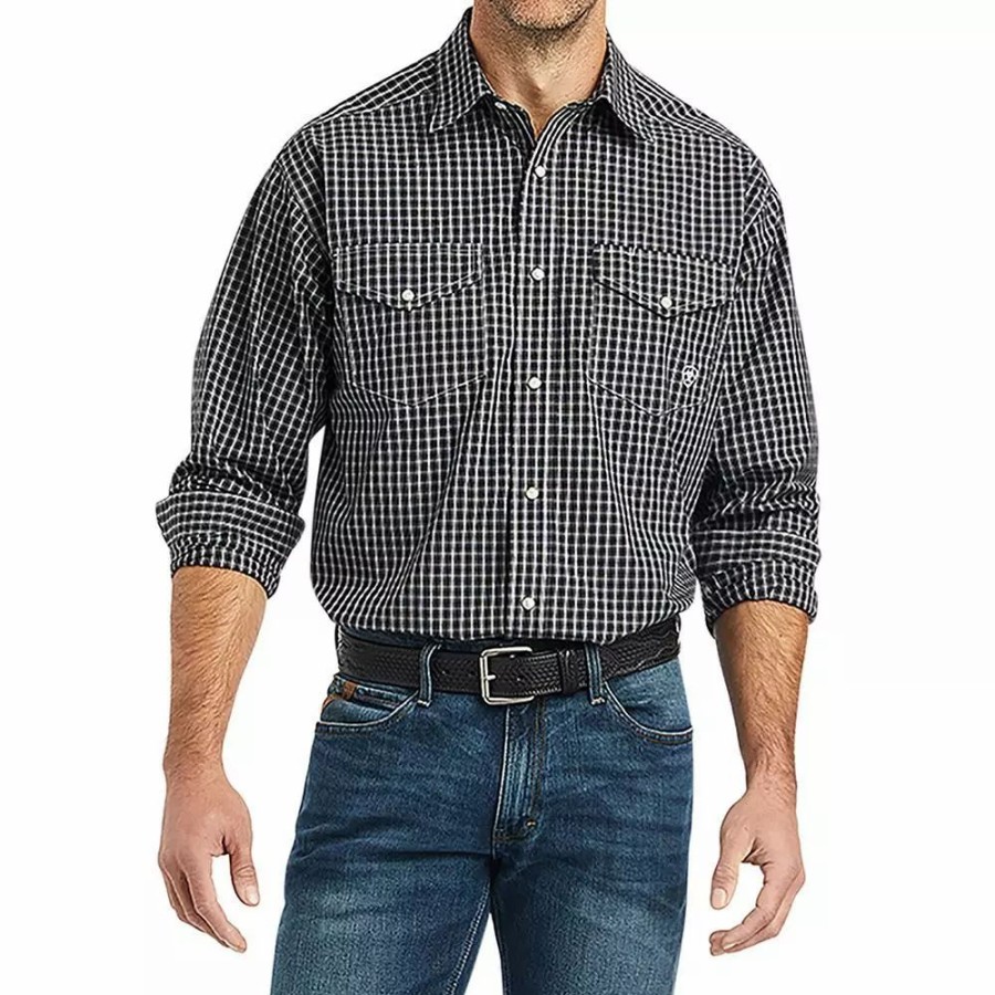 Men * | Ariat Men'S Pro Series Kyrie Classic Fit Snap Front Shirt