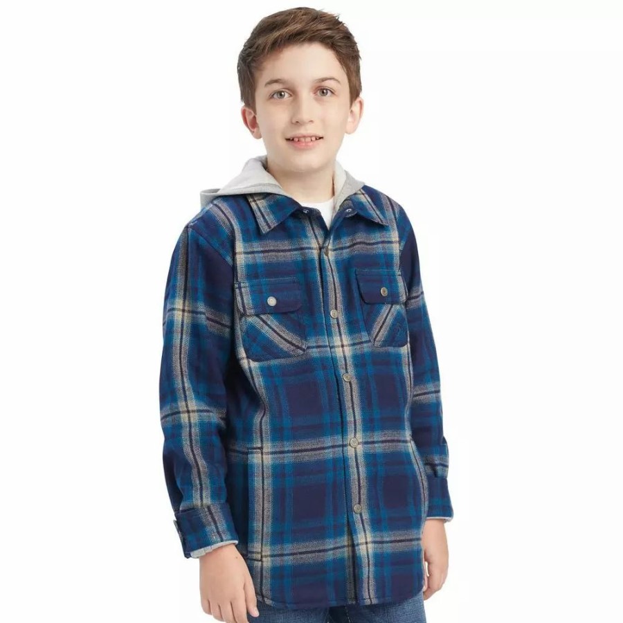 Kids * | Ariat Boy'S Hannoch Shirt Jacket