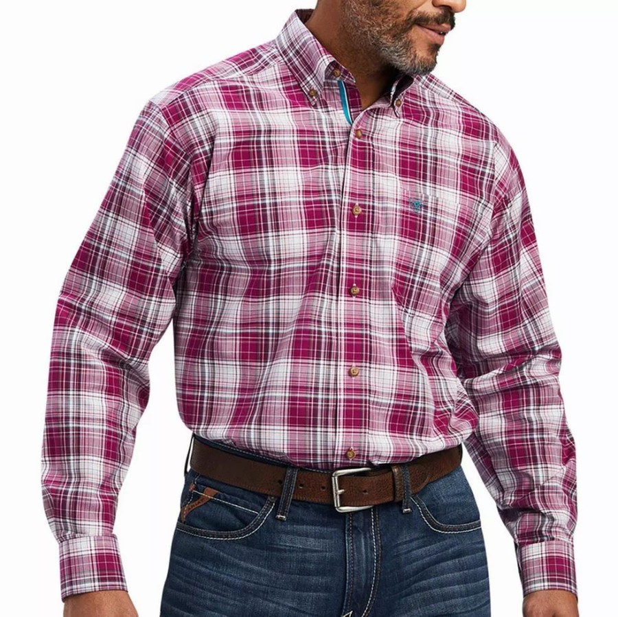 Men * | Ariat Men'S Pro Series Fosco Classic Fit Shirt