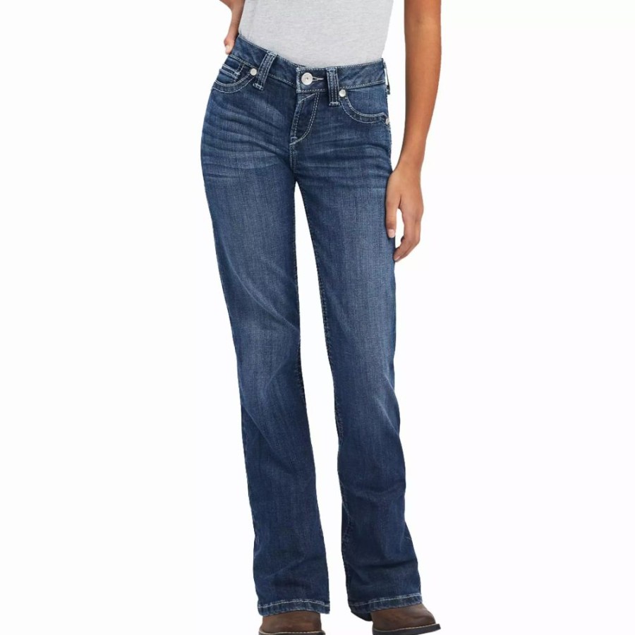 Kids * | Ariat Girl'S Esmeralda Bootcut Jeans