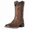 Men * | Ariat Men'S Sport Rafter Double Espresso 11In. Espresso Top Square Toe Boots