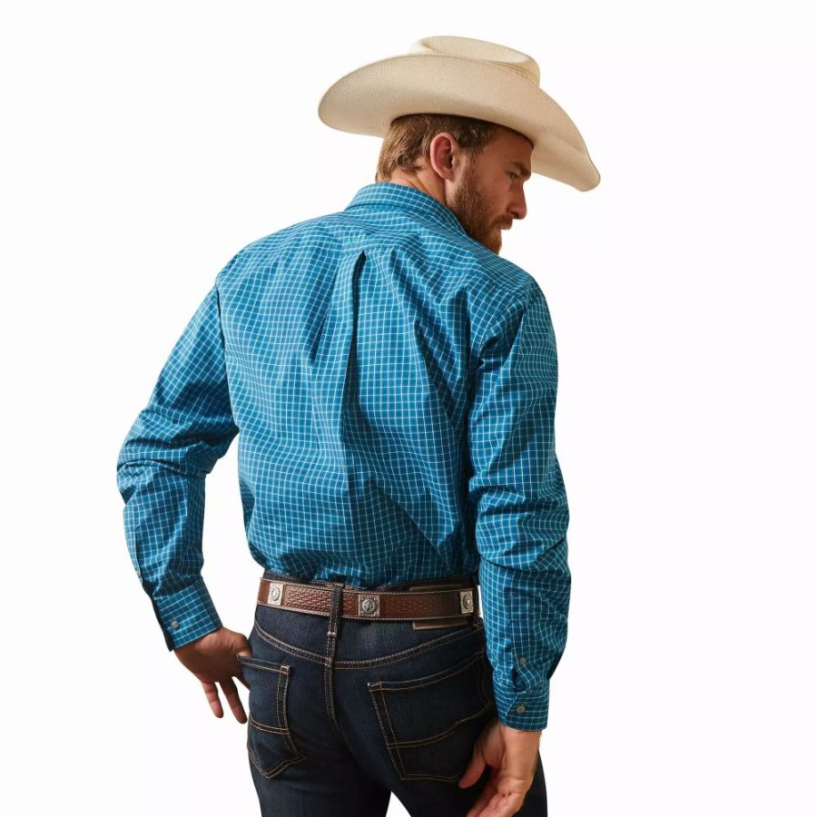 Men * | Ariat Men'S Pro Series Kyzer Fitted Shirt