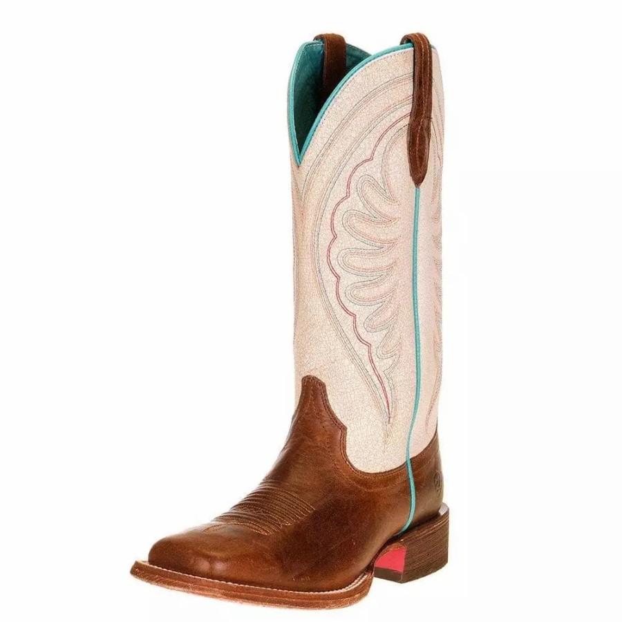 Women * | Women'S Ariat Brown Circuit Shiloh Western Boot