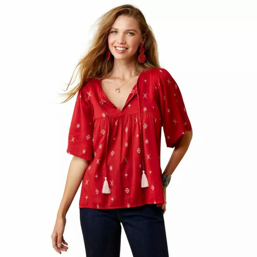 Women * | Ariat Women'S Star-Spangled Tunic