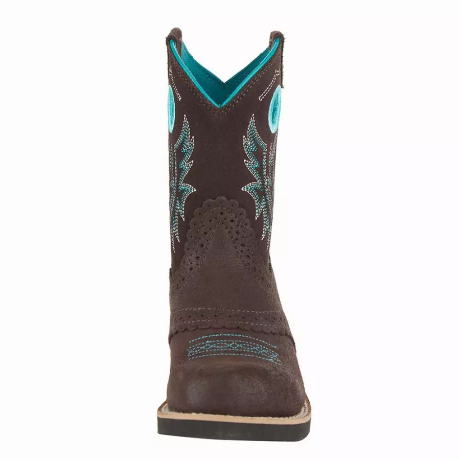 Kids * | Ariat Kids Ariat Fatbaby Cowgirl Royal Western Boot