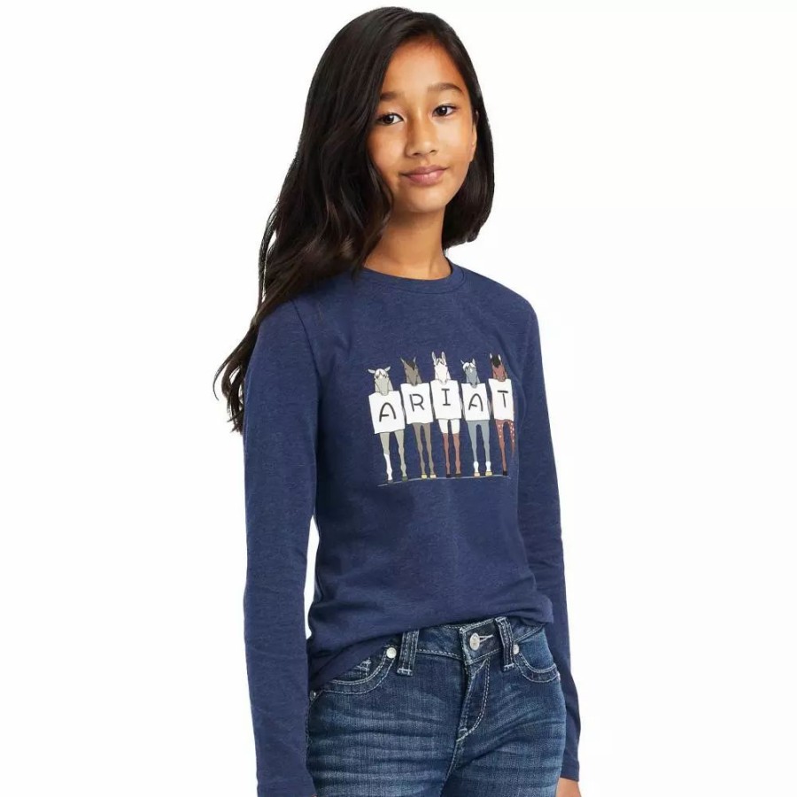 Kids * | Girl'S Ariat Fan Club T-Shirt