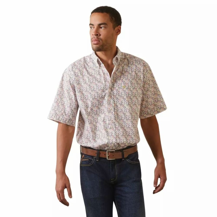 Men * | Ariat Men'S Danon Classic Fit Shirt