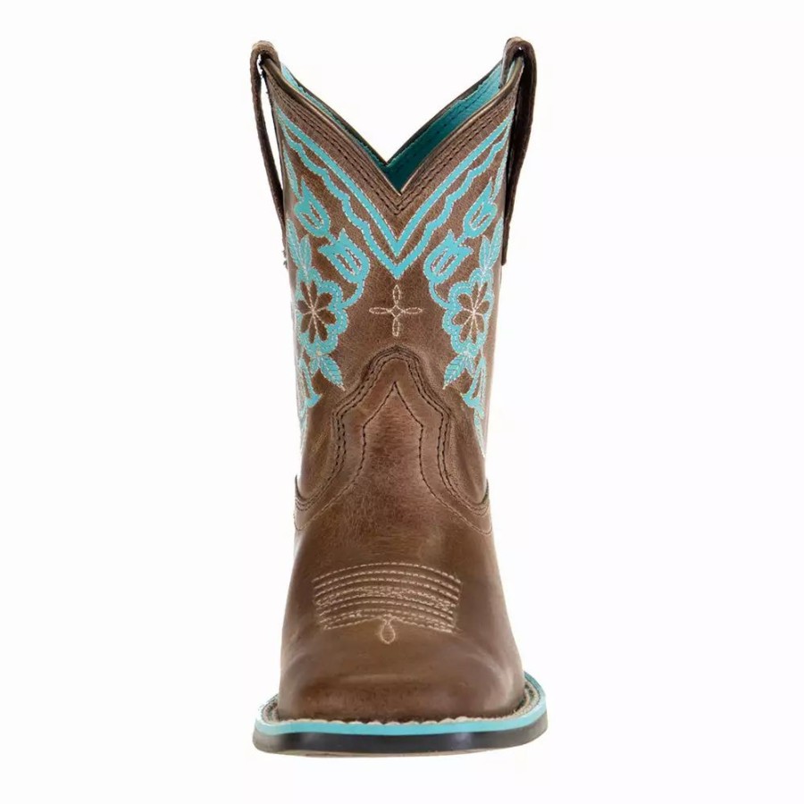 Kids * | Ariat Kids Cattle Cate Distressed Brown 10034067