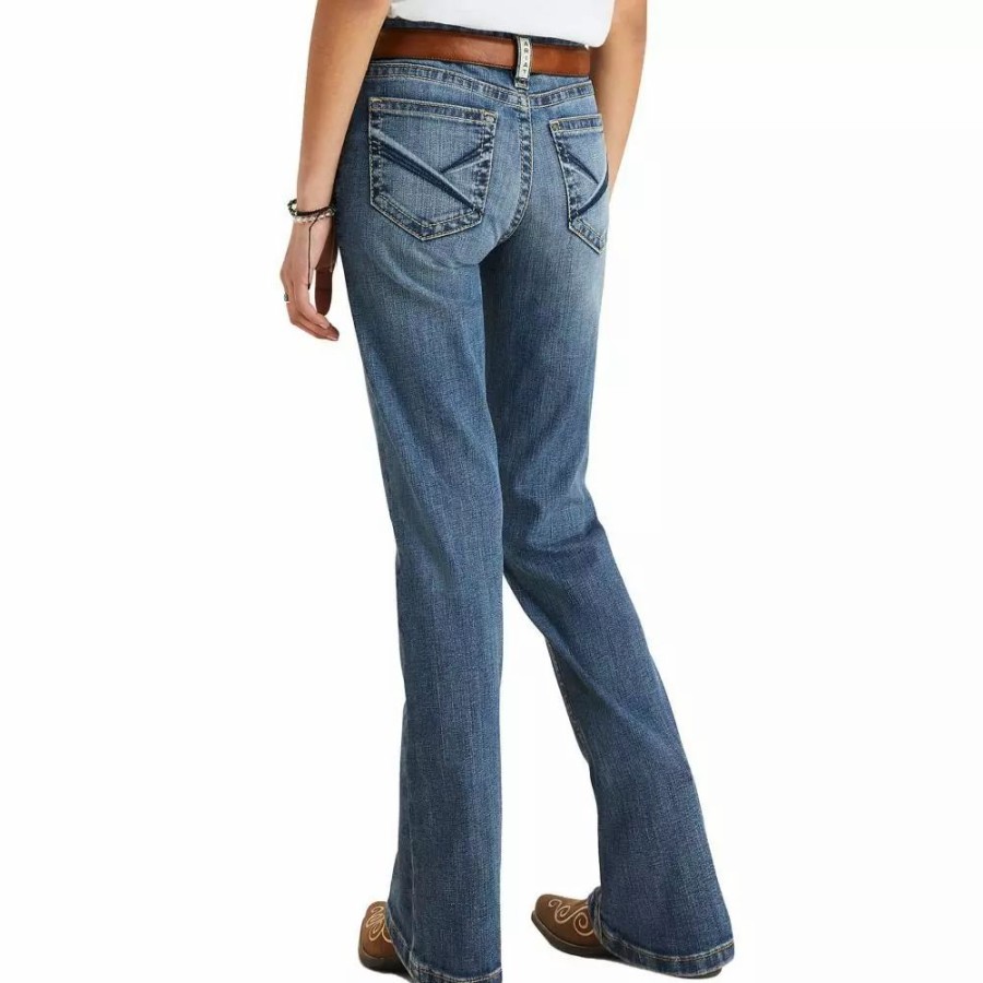 Kids * | Ariat Girl'S Real Leila Bootcut Jeans