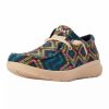 Men * | Ariat Mens Hilo Stretch Blue Aztec Casual Shoe