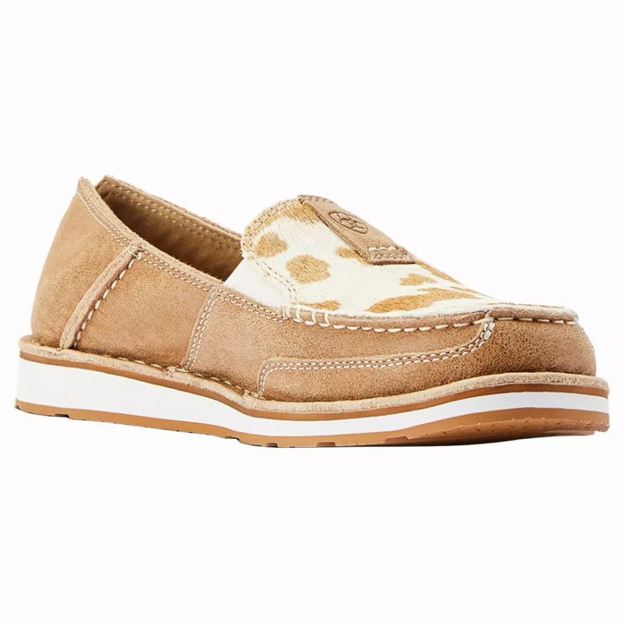 Women * | Ariat Women'S Tan And White Hair On Cruiser Casual