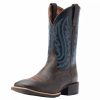 Men * | Ariat Mens Sport Big Country Tartuga Black Sqaure Toe Boot