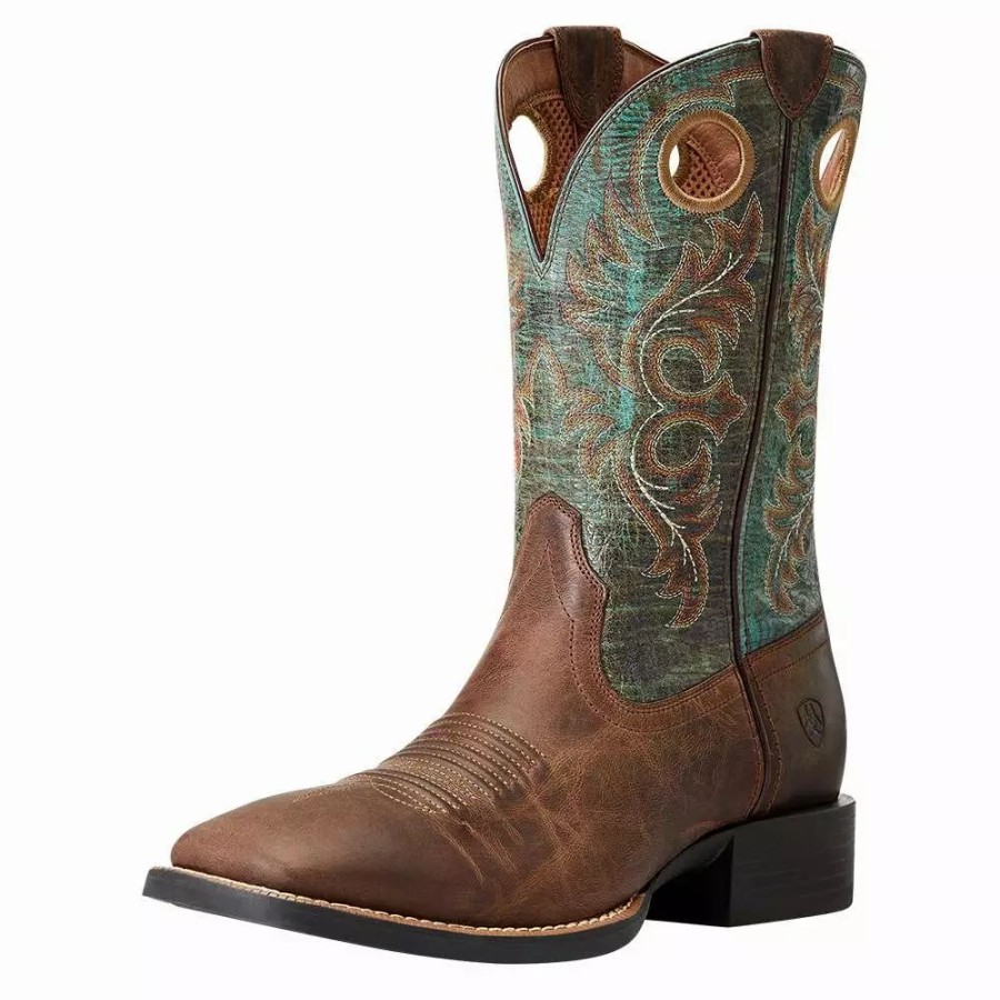 Men * | Ariat Sport Rodeo Cowboy Boots