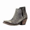 Women * | Ariat Womens Womens Naturally Distressed Black Dixon