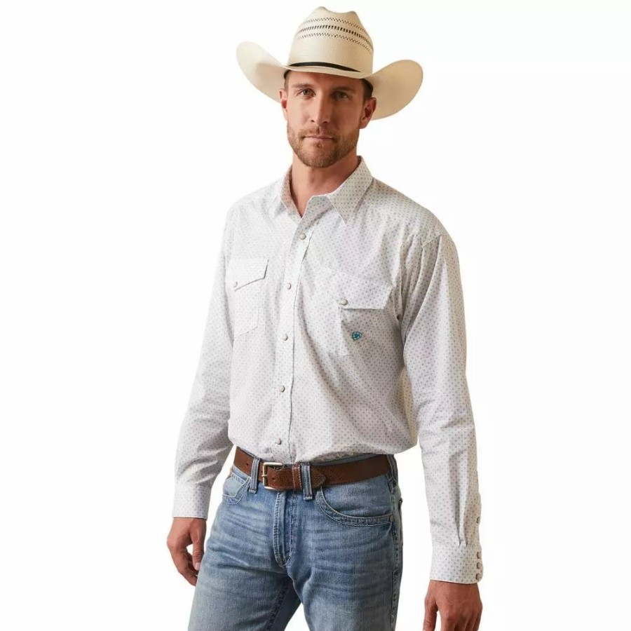 Men * | Ariat Men'S Kaine Classic Fit Shirt