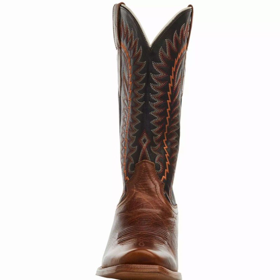 Men * | Ariat Men'S Futurity Time Copper Crunch 13 Ancient Black Top