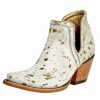 Women * | Ariat Women'S White Metallic Cowhide Dixon