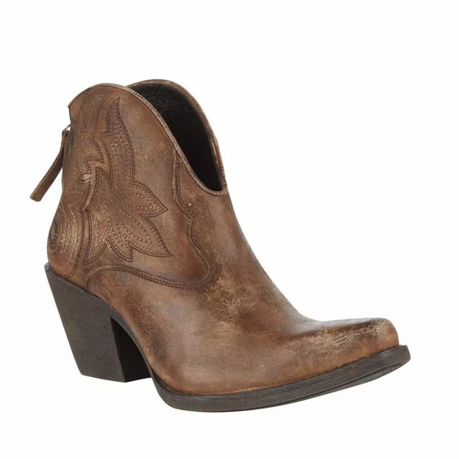 Women * | Ariat Women'S Distressed Brown Bootie